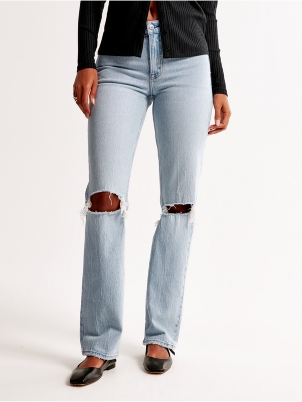 Abercrombie & Fitch 90s Relaxed High Rise Curve Love Jeans